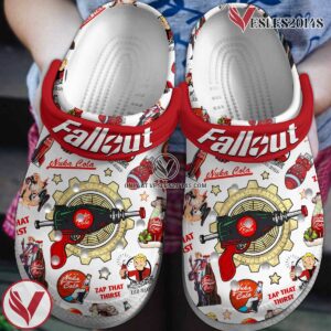 Fallout Shelter Game Crocs Crocband Clogs Shoes Comfortable For Men Women and Kids Style 24, Unique Gift From  Vesles2014S