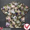 Family Dinosaur Flowers Brown Camo Hawaiian Shirt, Unique Gifts For Friends - Vesles2014S 1