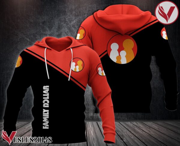 Family Dollar Uniform Custom Hoodie Style 2 - Vesles2014S