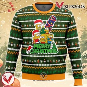 Family Tradition The Simpsons Ugly Christmas Sweater, Unique Christmas Gift For Fans - Vesles2014S