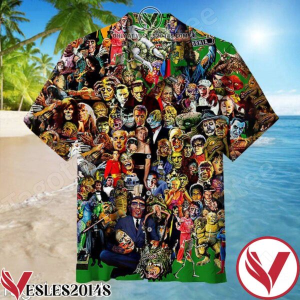 Famous Monsters Of Filmland Hawaiian Shirt, Unique Gifts For Friends - Vesles2014S 1