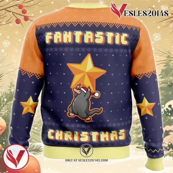 Fantastic Christmas Fantastic Beasts and Where to Find Them Ugly Christmas Sweater, Unique Christmas Gift For Fans - Vesles2014S 1