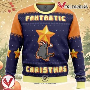 Fantastic Christmas Fantastic Beasts and Where to Find Them Ugly Christmas Sweater, Unique Christmas Gift For Fans - Vesles2014S
