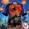 Farmer Black Angus Cattle Lovers Halloween Casual Beach Full Printing Hawaiian Shirt Vesles2014S