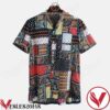 Fashion Colorful Paisley Printed Ethnic Hawaiian Shirt, Unique Gifts For Friends - Vesles2014S 1