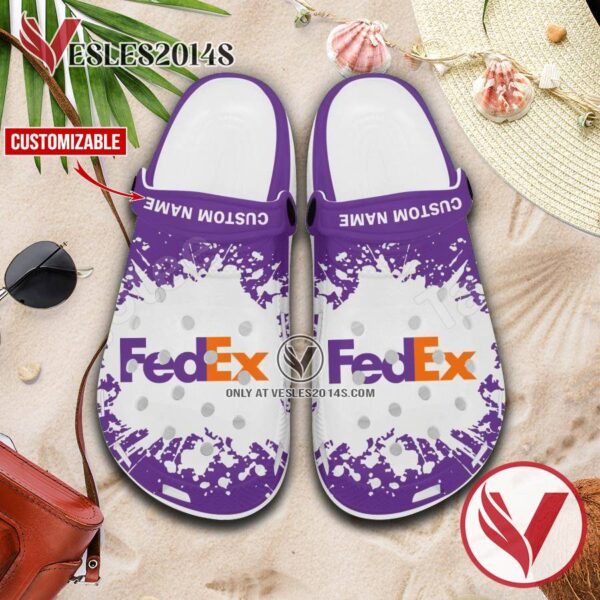 FedEx Corporation Brand Crocs Shoes For Men And Women, Unique Clogs Shoes For Fans - Vesles2014S 1