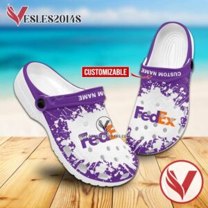 FedEx Corporation Brand Crocs Shoes For Men And Women, Unique Clogs Shoes For Fans - Vesles2014S