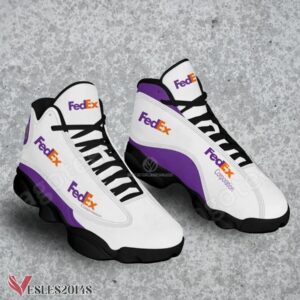 FedEx Corporation Logo Air Jordan 13 Shoes, Best Sneaker Gifts For Fans - Vesles2014s 1