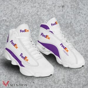 FedEx Corporation Logo Air Jordan 13 Shoes, Best Sneaker Gifts For Fans - Vesles2014s