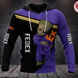 Baby Groot Fedex Uniform Custom Hoodie Style 029 - Vesles2014S