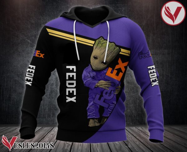 Baby Groot Fedex Uniform Custom Hoodie Style 029 - Vesles2014S
