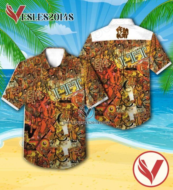Fela Kuti And Afrika 70 International Thief Thief Album Cover Hawaiian Shirt, Unique Gifts For Music Lovers - Vesles2014S