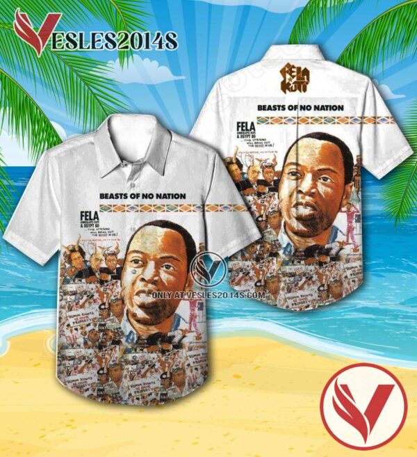 Fela Kuti And Egypt 80 Beasts Of No Nation Album Cover Hawaiian Shirt, Unique Gifts For Music Lovers - Vesles2014S