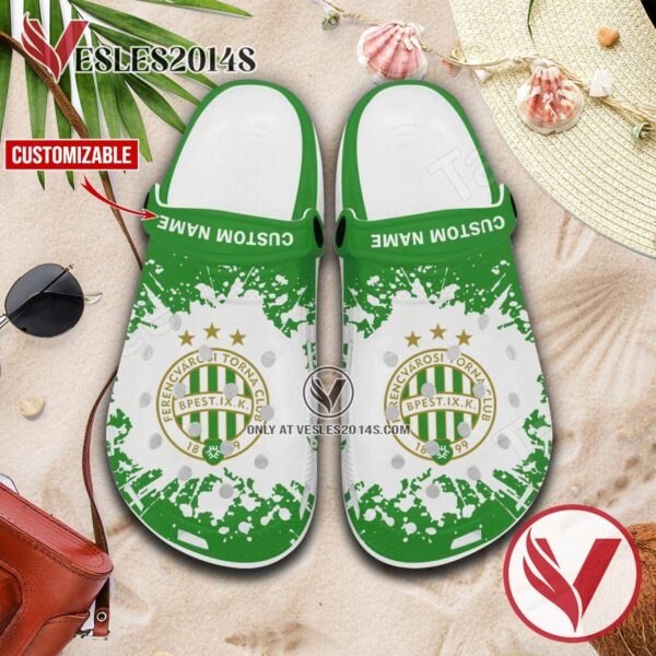 Ferencvárosi TC Handball Logo Custom Crocs, Unique Footwear For Fans - Vesles2014S 1