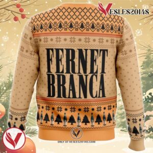 Fernet Branca Ugly Christmas Sweater, Unique Christmas Gift For Fans - Vesles2014S 1