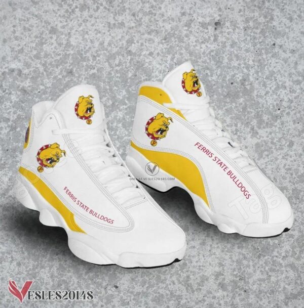 Ferris State Bulldogs Club Air Jordan 13 Shoes, Best Sneaker Gifts For Fans - Vesles2014s