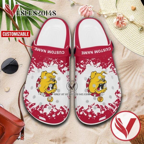 Ferris State Bulldogs Logo Crocs Shoes For Men And Women, Unique Clogs Shoes For Fans - Vesles2014S 1