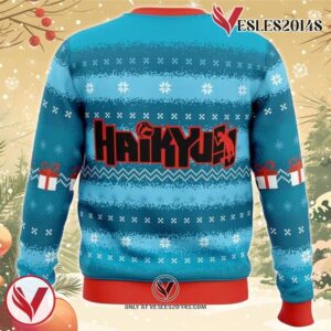 Festive Haikyuu Ugly Christmas Sweater, Unique Christmas Gift For Fans - Vesles2014S 1