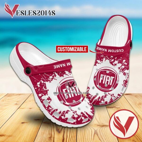 Fiat Brand Crocs Shoes For Men And Women, Unique Clogs Shoes For Fans - Vesles2014S