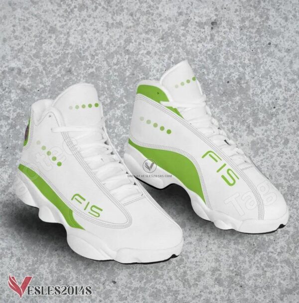 Fidelity National Information Services Logo Air Jordan 13 Shoes, Best Sneaker Gifts For Fans - Vesles2014s