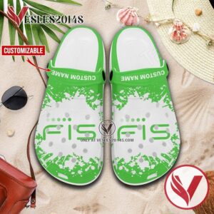 Fidelity National Information Services Logo Crocs Shoes For Men And Women, Unique Clogs Shoes For Fans - Vesles2014S 1