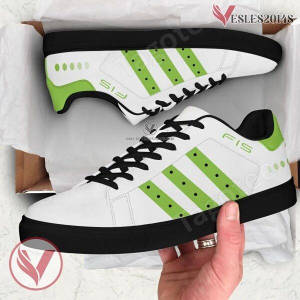 Fidelity National Information Services Logo Print Stan Smith Shoes For Men And Womens - Vesles2014s 1