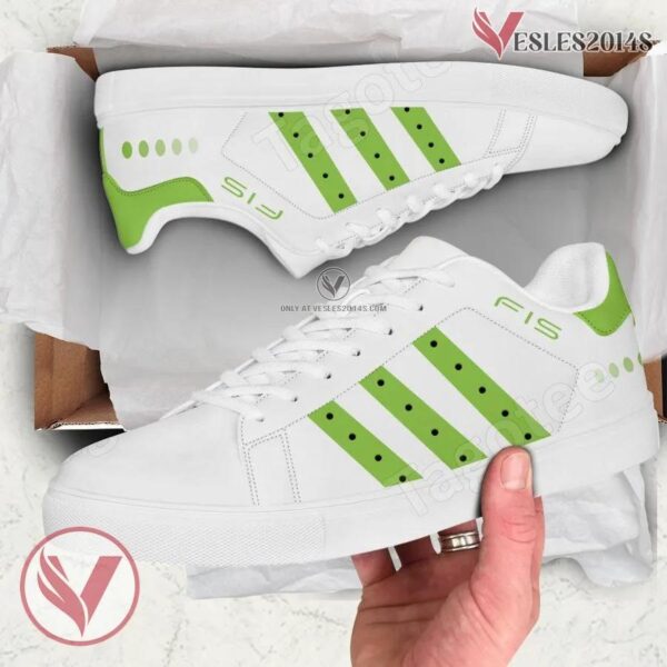 Fidelity National Information Services Logo Print Stan Smith Shoes For Men And Womens - Vesles2014s