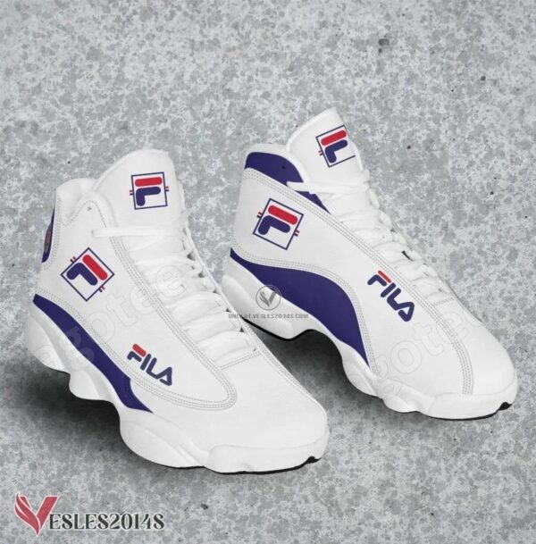 Fila Logo Air Jordan 13 Shoes, Best Sneaker Gifts For Fans - Vesles2014s