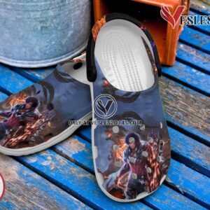 Final Fantasy Game Crocs Crocband Clogs Shoes Comfortable For Men Women and Kids, Unique Gift From  Vesles2014S 3