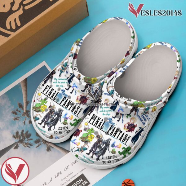 Final Fantasy Games Crocs Crocband Clogs Shoes Comfortable For Men Women and Kids Style 1, Unique Gift From  Vesles2014S 3