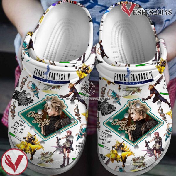 Final Fantasy IV Advance Game Crocs Crocband Clogs Shoes Comfortable For Men Women and Kids, Unique Gift From  Vesles2014S