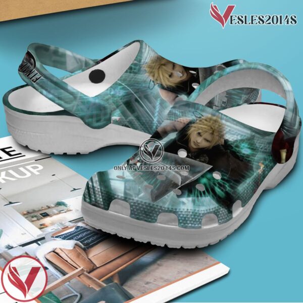 Final Fantasy VII Rebirth Movie Crocs Crocband Clogs Shoes Comfortable For Men Women and Kids Style 5 - Vesles2014S 2