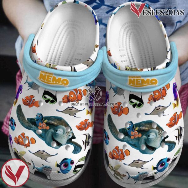 Finding Nemo Cartoon Crocs Crocband Clogs Shoes Comfortable For Men Women and Kids Style 2, Unique Gift From  Vesles2014S