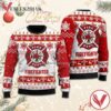 Fire Department Christmas Sweater, Unique Winter Outfits For Fans - Vesles2014S  1