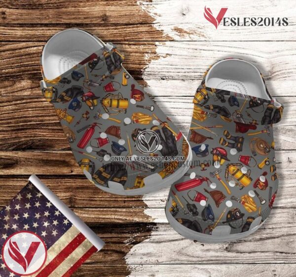 Fire Fighter Item Croc Shoes Gift Daughter- Girl Love Firefighter Shoes Croc Clogs Gift For Wife, Unique Gift From  Vesles2014S
