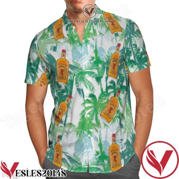 Fireball Cinnamon Whisky Hawaiian Shirt And Short, Unique Gifts For Friends - Vesles2014S 1