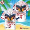 Fireball Whiskey Eagle Fireworks Independence Day Hawaiian Shirt, Best Summer Gifts For Fans - Vesles2014S
