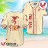 Fireball Whiskey Make Me High Baseball Jersey, Perfect Gifts For Fans - Vesles2014S