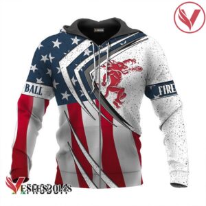Fireball Whisky Fourth Of July Esports Hoodie & Zip Hoodie - Vesles2014S 2