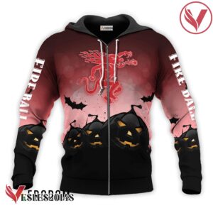 Fireball Whisky Halloween Night Pumpkin Hoodie & Zip Hoodie - Vesles2014S 2