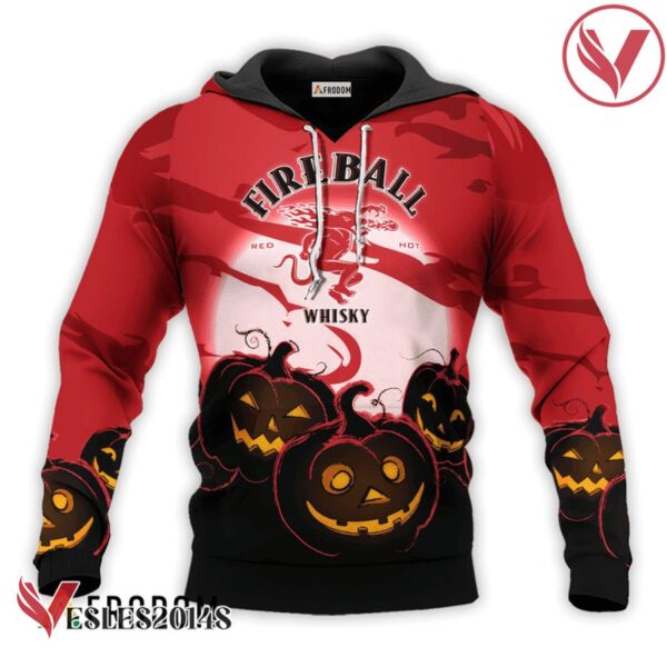 Fireball Whisky Halloween Night Pumpkin Hoodie & Zip Hoodie - Vesles2014S 5