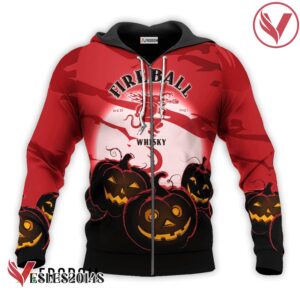 Fireball Whisky Halloween Night Pumpkin Hoodie & Zip Hoodie - Vesles2014S 6