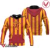 Fireball Whisky Red Vintage Striped Hoodie & Zip Hoodie - Vesles2014S