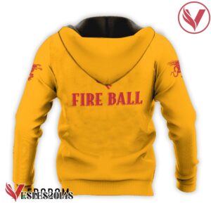 Fireball Whisky Yellow Tennis Hoodie & Zip Hoodie - Vesles2014S 3