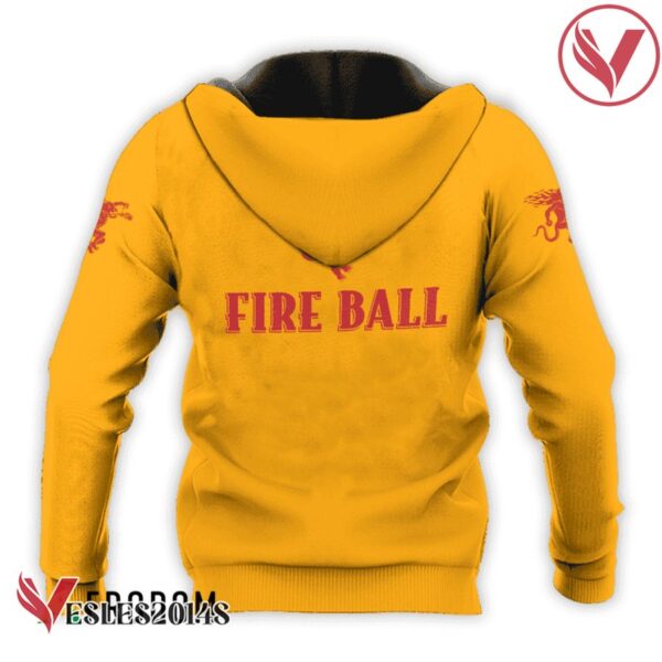 Fireball Whisky Yellow Tennis Hoodie & Zip Hoodie - Vesles2014S 3