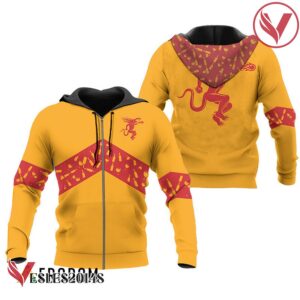 Fireball Whisky Yellow Wine Pattern Hoodie & Zip Hoodie - Vesles2014S 1