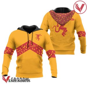 Fireball Whisky Yellow Wine Pattern Hoodie & Zip Hoodie - Vesles2014S