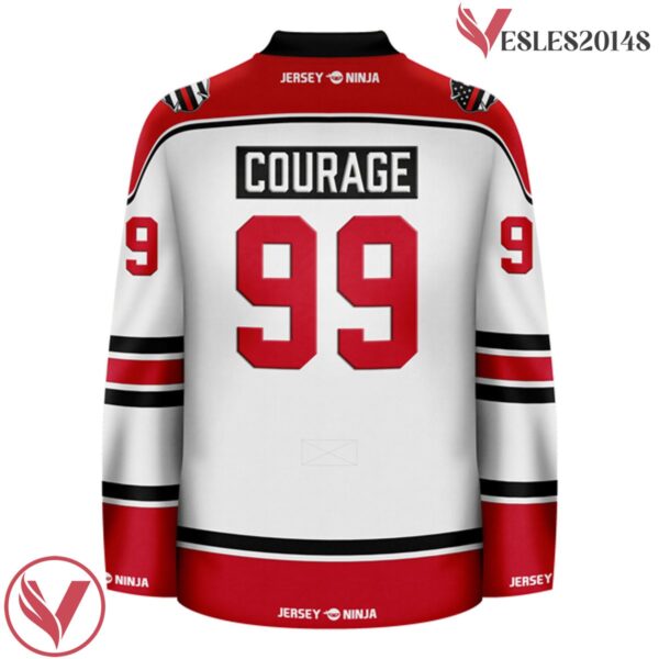 Firefighter - Thin Red LIne Pop Culture Hockey Jersey - Vesles2014S 3