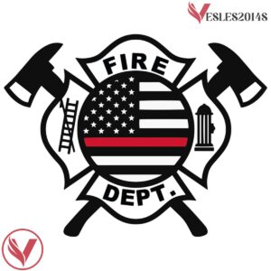 Firefighter - Thin Red LIne Pop Culture Hockey Jersey - Vesles2014S 4