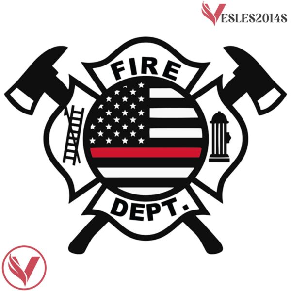 Firefighter - Thin Red LIne Pop Culture Hockey Jersey - Vesles2014S 4